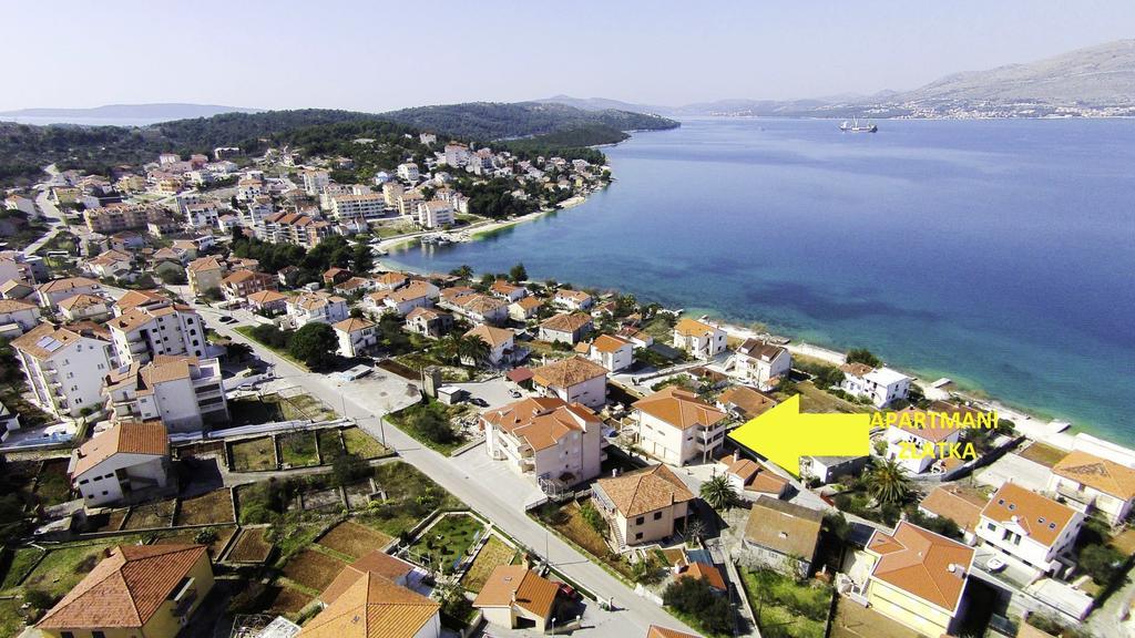 Apartments Zlatka Trogir Eksteriør billede